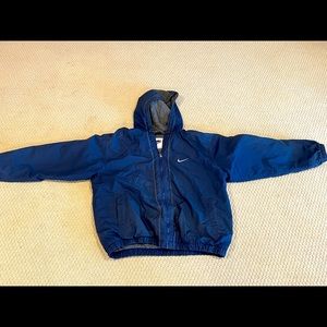 Vintage Nike Winter Jacket Blue 
Size XL